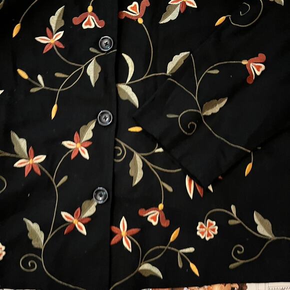 Vintage Brownstone Studios embroidered blazer jacket - Picture 4 of 6